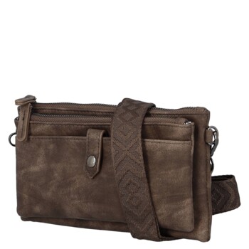 Dámska crossbody kabelka coffee - MaxFly Essia