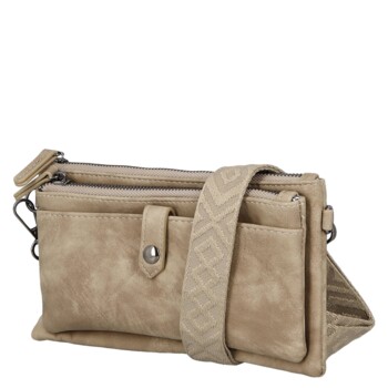 Dámska crossbody kabelka béžová - MaxFly Essia