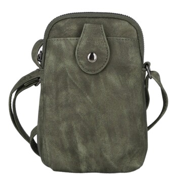 Dámska crossbody kabelka tmavo zelená - MaxFly Jamie