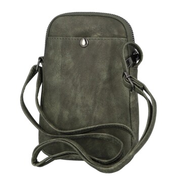 Dámska crossbody kabelka tmavo zelená - MaxFly Jamie