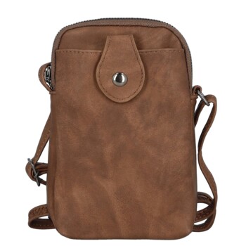Dámska crossbody kabelka hnedá - MaxFly Jamie