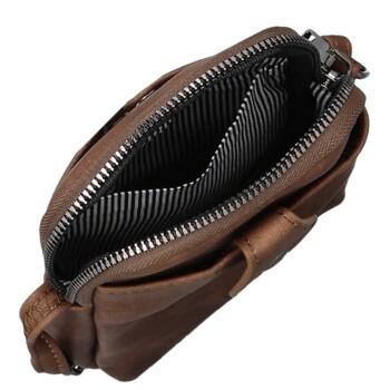 Dámska crossbody kabelka hnedá - MaxFly Jamie