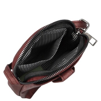 Dámska crossbody kabelka vínová - MaxFly Jamie