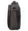 Dámska kožená crossbody kabelka coffee - Delami Vera Pelle Bandit