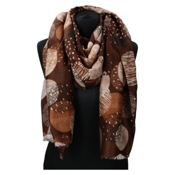Dámsky šál hnedý - Firenze Carly