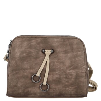 Dámska crossbody kabelka coffee - MaxFly Nenet