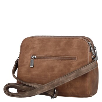 Dámska crossbody kabelka hnedá - MaxFly Nenet