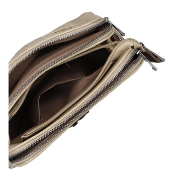 Dámska crossbody kabelka krémová - MaxFly Nenet