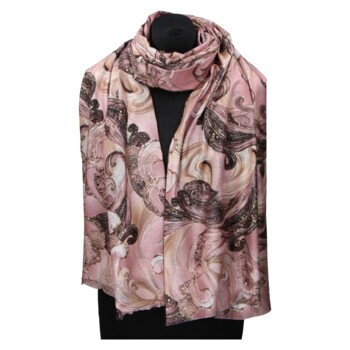 Dámsky šál ružový - Firenze Kornelia