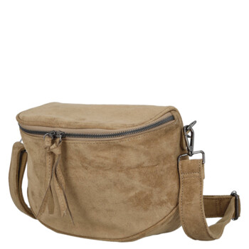 Dámska ľadvinka béžová - Paolo Bags Daisy