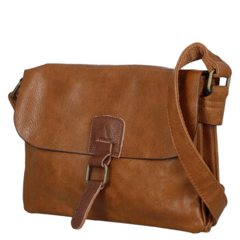 Dámska crossbody kabelka hnedá - Paolo bags Vaiana