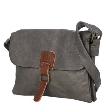Dámska crossbody kabelka šedá - Paolo bags Vaiana