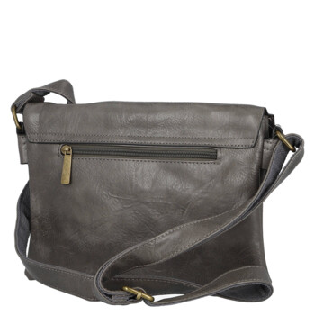 Dámska crossbody kabelka šedá - Paolo bags Vaiana