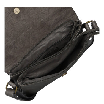 Dámska crossbody kabelka šedá - Paolo bags Vaiana