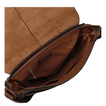 Dámska crossbody kabelka hnedá - Paolo Bags Lois