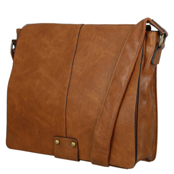 Dámska crossbody kabelka camel - Paolo Bags Lois