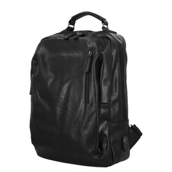 Batoh čierny - Paolo bags Ustyn
