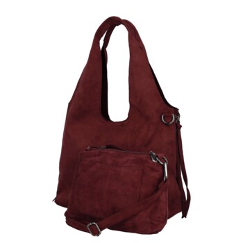 Dámsky set kabeliek vínový - Paolo bags Kupria