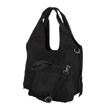 Dámsky set kabeliek čierny - Paolo bags Kupria