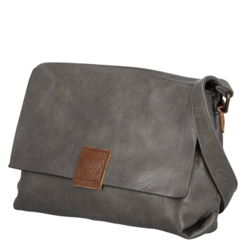 Dámska crossbody kabelka šedá - Paolo bags Ofélie