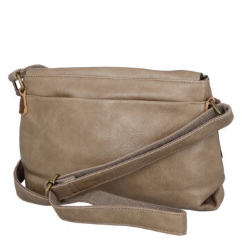 Dámska crossbody kabelka béžová - Paolo bags Ofélie
