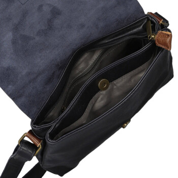 Dámska crossbody kabelka tmavo modrá - Paolo bags Ofélie