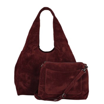 Dámsky set kabeliek vínový - Paolo bags Pina