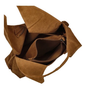 Dámsky set kabeliek hnedý - Paolo bags Pina