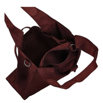 Dámsky set kabeliek vínový - Paolo bags Rissta