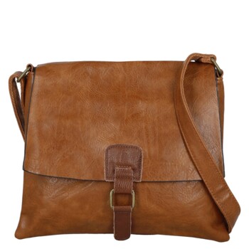 Dámska crossbody kabelka hnedá - Paolo bags Valerija