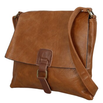 Dámska crossbody kabelka hnedá - Paolo bags Valerija