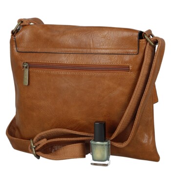 Dámska crossbody kabelka hnedá - Paolo bags Valerija