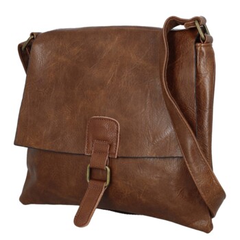 Dámska crossbody kabelka coffee - Paolo bags Valerija