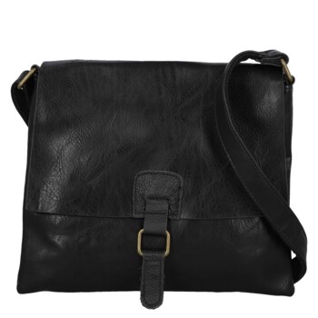 Dámska crossbody kabelka čierna - Paolo bags Valerija