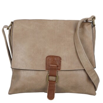 Dámska crossbody kabelka béžová - Paolo bags Valerija