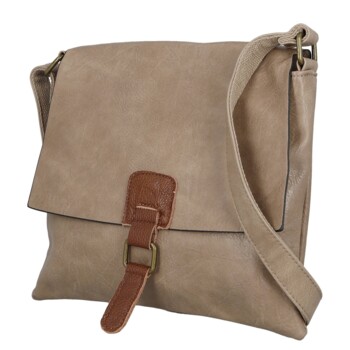 Dámska crossbody kabelka béžová - Paolo bags Valerija