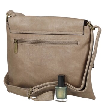 Dámska crossbody kabelka béžová - Paolo bags Valerija