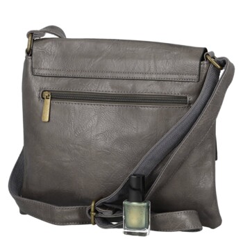 Dámska crossbody kabelka šedá - Paolo bags Valerija