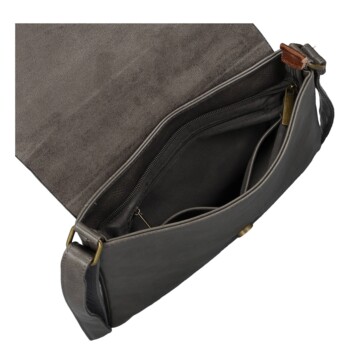 Dámska crossbody kabelka šedá - Paolo bags Valerija