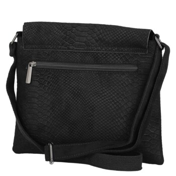 Dámska crossbody kabelka čierna - Paolo bags Tanasis