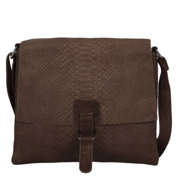 Dámska crossbody kabelka coffee - Paolo bags Tanasis