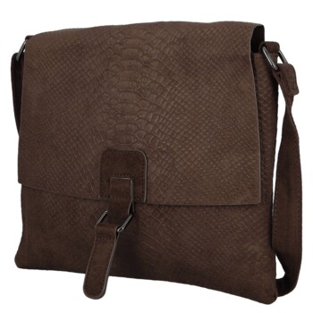 Dámska crossbody kabelka coffee - Paolo bags Tanasis