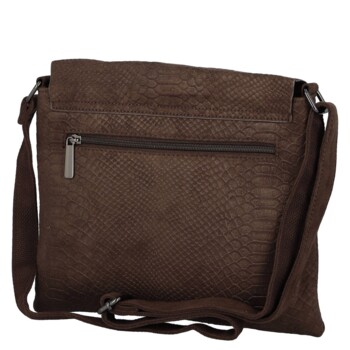 Dámska crossbody kabelka coffee - Paolo bags Tanasis