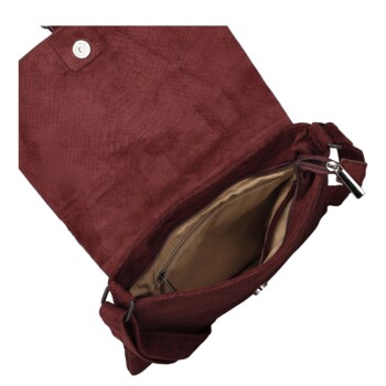 Dámska crossbody kabelka vínová - Paolo bags Tanasis