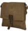 Dámska crossbody kabelka khaki - Paolo bags Tanasis