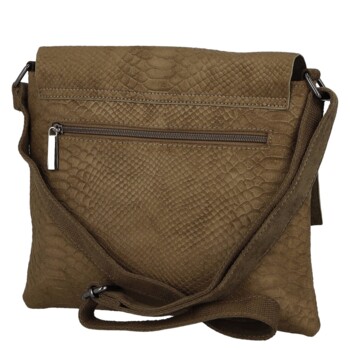 Dámska crossbody kabelka khaki - Paolo bags Tanasis