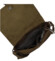Dámska crossbody kabelka khaki - Paolo bags Tanasis
