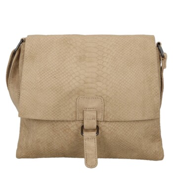 Dámska crossbody kabelka béžová - Paolo bags Tanasis