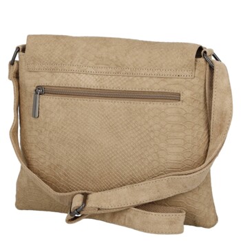 Dámska crossbody kabelka béžová - Paolo bags Tanasis