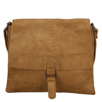 Dámska crossbody kabelka hnedá - Paolo bags Tanasis